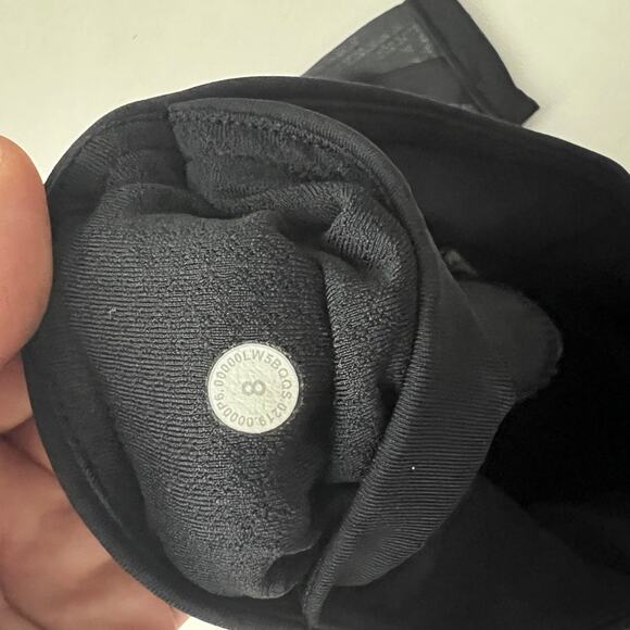 Lululemon Wunder Under High Rise Tight 25" Black Lace Women Size 8 - Picture 3 of 12